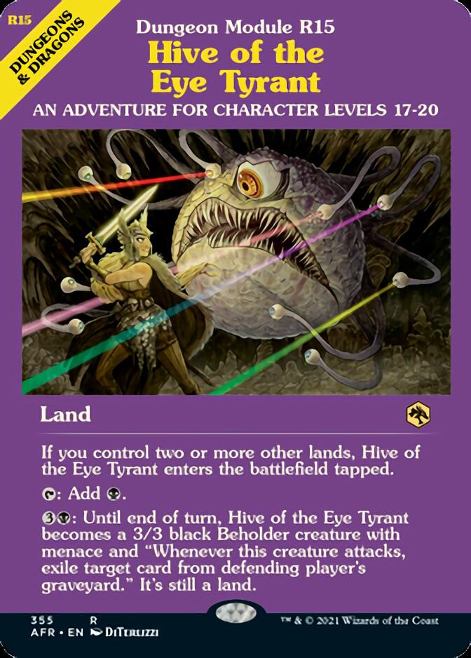 Hive of the Eye Tyrant (Dungeon Module) [Dungeons & Dragons: Adventures in the Forgotten Realms] | Exor Games Bridgewater