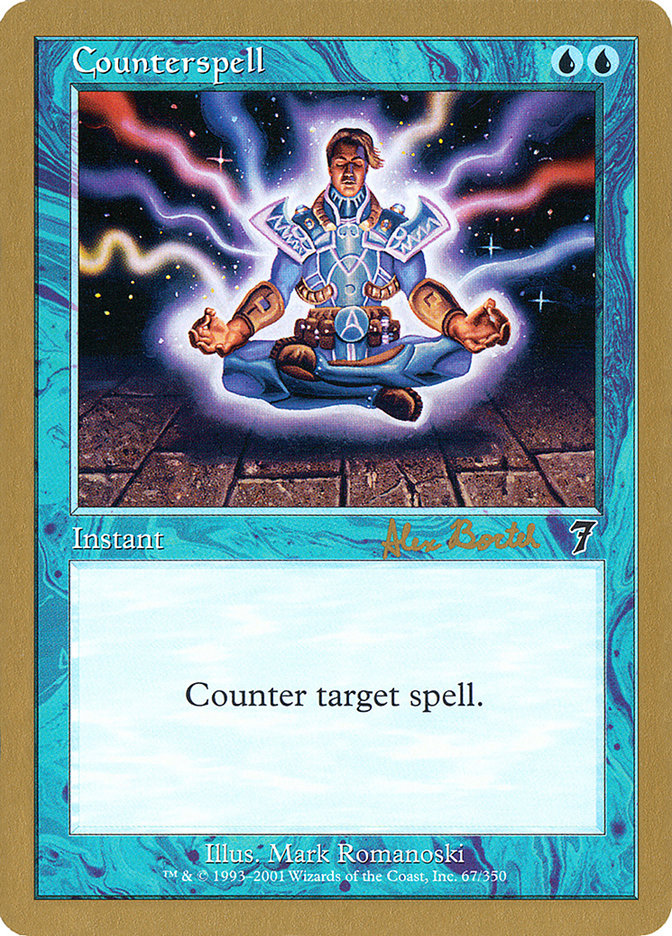 Counterspell (Alex Borteh) (7ED) [World Championship Decks 2001] | Exor Games Bridgewater