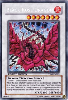 Black Rose Dragon [CT05-EN003] Secret Rare | Exor Games Bridgewater