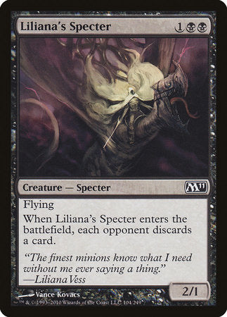 Liliana's Specter [Magic 2011] | Exor Games Bridgewater