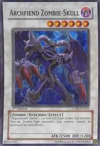 Archfiend Zombie-Skull [ANPR-EN042] Super Rare | Exor Games Bridgewater