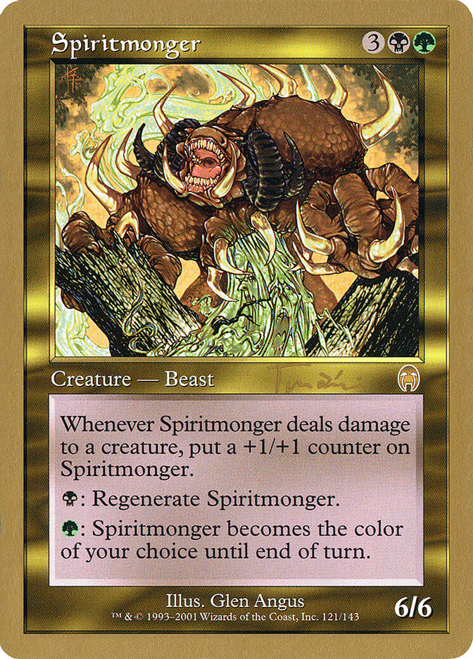 Spiritmonger (Jan Tomcani) [World Championship Decks 2001] | Exor Games Bridgewater