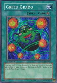 Greed Grado [ANPR-EN088] Secret Rare | Exor Games Bridgewater
