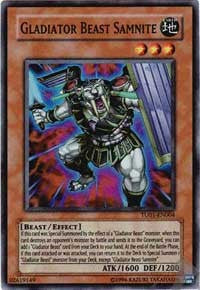 Gladiator Beast Samnite [TU01-EN004] Super Rare | Exor Games Bridgewater