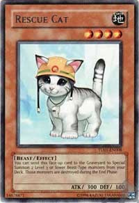 Rescue Cat [TU01-EN008] Rare | Exor Games Bridgewater