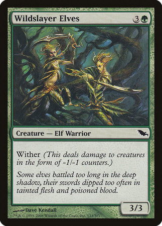 Wildslayer Elves [Shadowmoor] | Exor Games Bridgewater