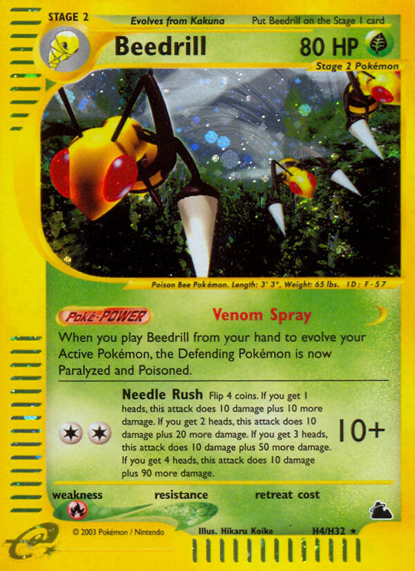 Beedrill (H4/H32) [Skyridge] | Exor Games Bridgewater