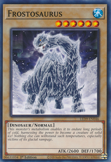 Frostosaurus [LED9-EN046] Common | Exor Games Bridgewater