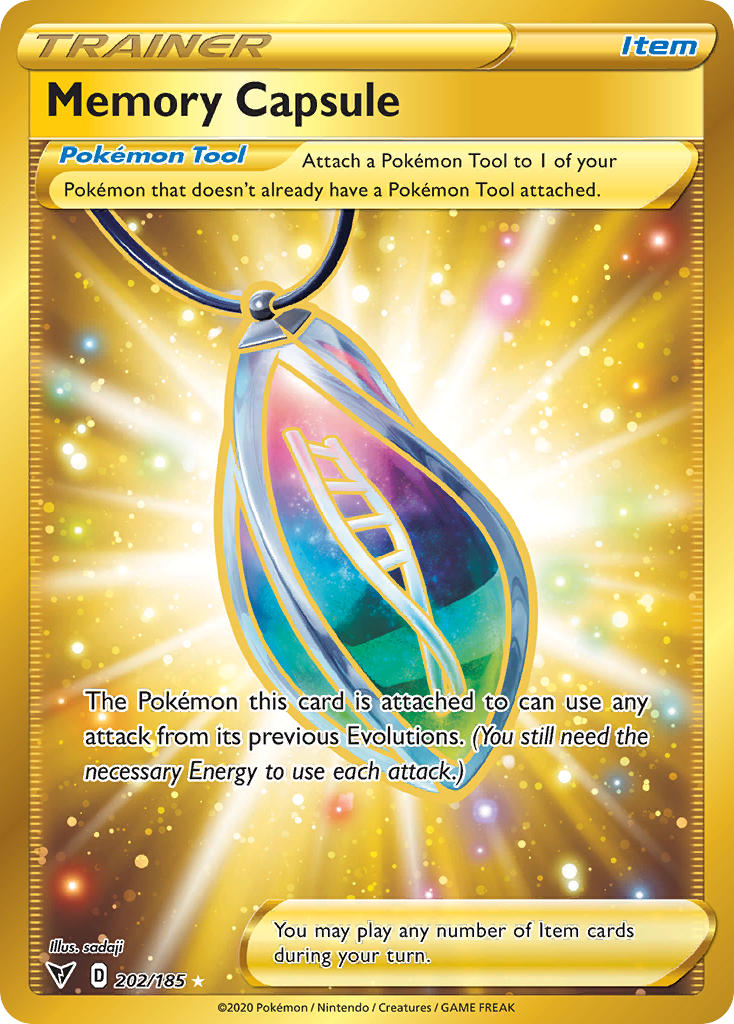 Memory Capsule (202/185) [Sword & Shield: Vivid Voltage] | Exor Games Bridgewater