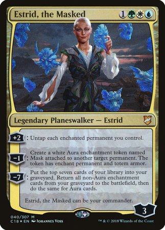 Estrid, the Masked [Commander 2018] | Exor Games Bridgewater