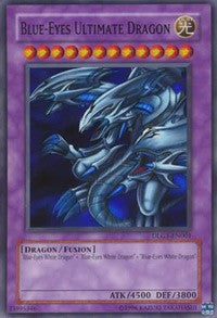 Blue-Eyes Ultimate Dragon [DLG1-EN001] Super Rare | Exor Games Bridgewater