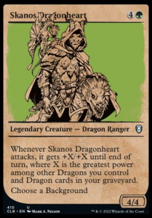 Skanos Dragonheart (Showcase) [Commander Legends: Battle for Baldur's Gate] | Exor Games Bridgewater