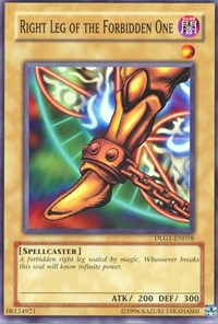 Right Leg of the Forbidden One [DLG1-EN018] Common | Exor Games Bridgewater