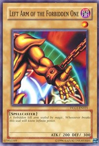 Left Arm of the Forbidden One [DLG1-EN021] Common | Exor Games Bridgewater