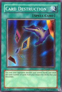 Card Destruction [DLG1-EN085] Super Rare | Exor Games Bridgewater