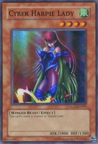 Cyber Harpie Lady [DLG1-EN097] Super Rare | Exor Games Bridgewater