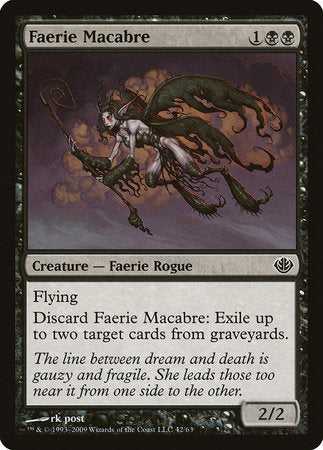 Faerie Macabre [Duel Decks: Garruk vs. Liliana] | Exor Games Bridgewater