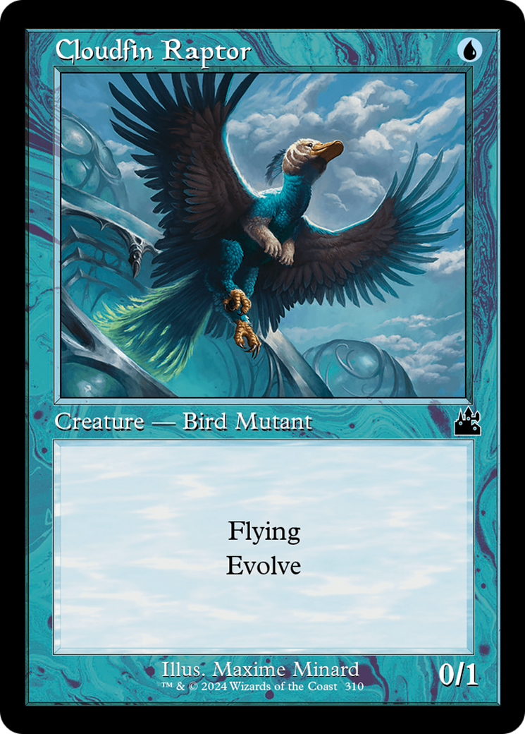 Cloudfin Raptor (Retro Frame) [Ravnica Remastered] | Exor Games Bridgewater