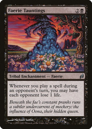 Faerie Tauntings [Lorwyn] | Exor Games Bridgewater