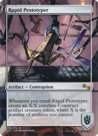 Rapid Prototyper [Unstable] | Exor Games Bridgewater