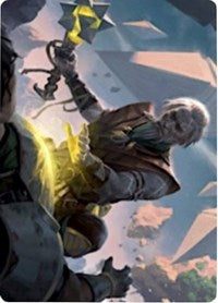 Expedition Healer Art Card [Zendikar Rising Art Series] | Exor Games Bridgewater