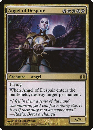 Angel of Despair [Commander 2011] | Exor Games Bridgewater