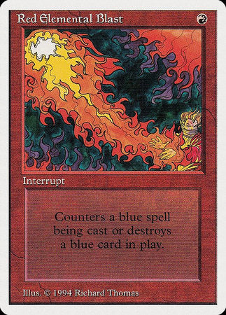 Red Elemental Blast [Summer Magic / Edgar] | Exor Games Bridgewater