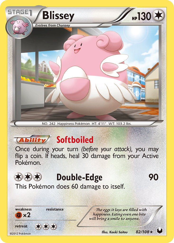 Blissey (82/108) (Battle Arena Deck Exclusive) (Theme Deck Exclusive) [Black & White: Dark Explorers] | Exor Games Bridgewater