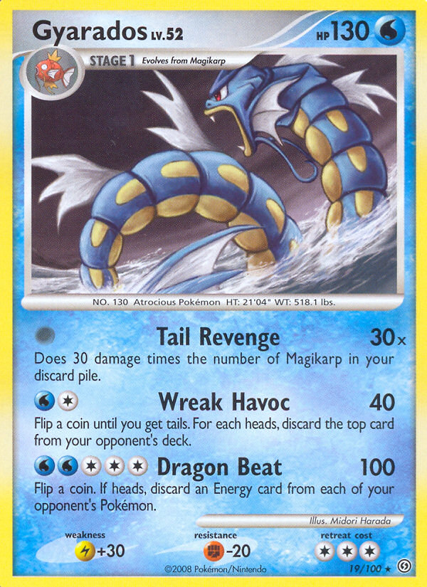 Gyarados (19/100) [Diamond & Pearl: Stormfront] | Exor Games Bridgewater