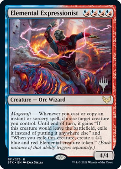 Elemental Expressionist (Promo Pack) [Strixhaven: School of Mages Promos] | Exor Games Bridgewater