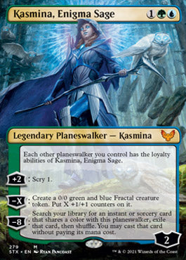 Kasmina, Enigma Sage (Extended) [Strixhaven: School of Mages] | Exor Games Bridgewater