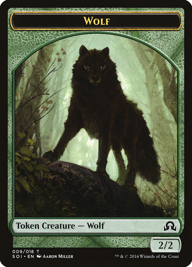 Wolf [Shadows over Innistrad Tokens] | Exor Games Bridgewater