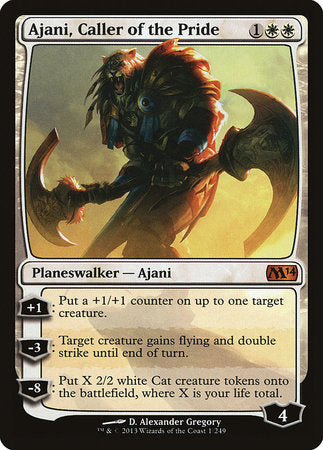 Ajani, Caller of the Pride [Magic 2014] | Exor Games Bridgewater