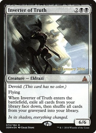 Inverter of Truth [Oath of the Gatewatch Promos] | Exor Games Bridgewater