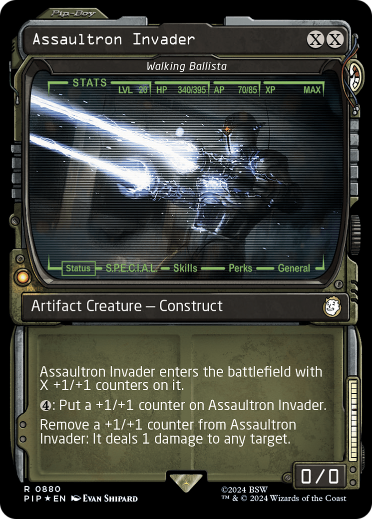 Assaultron Invader - Walking Ballista (Surge Foil) [Fallout] | Exor Games Bridgewater