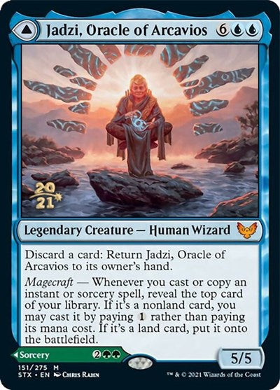 Jadzi, Oracle of Arcavios // Journey to the Oracle [Strixhaven: School of Mages Prerelease Promos] | Exor Games Bridgewater