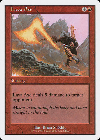 Lava Axe [Starter 2000] | Exor Games Bridgewater