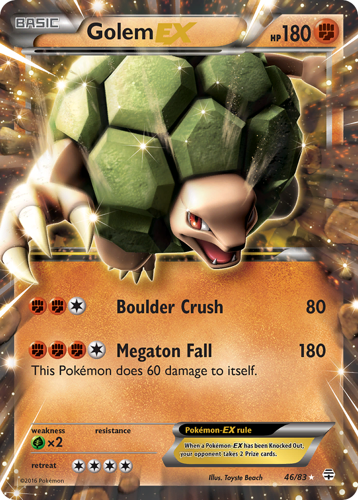 Golem EX (46/83) [XY: Generations] | Exor Games Bridgewater