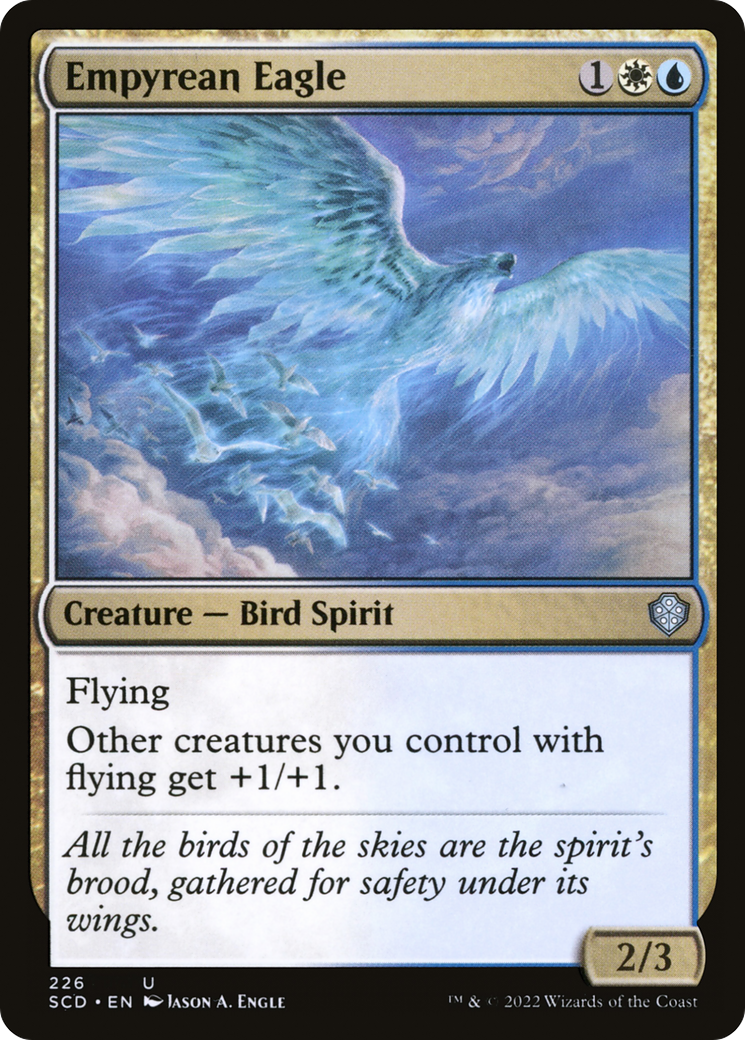 Empyrean Eagle [Starter Commander Decks] | Exor Games Bridgewater