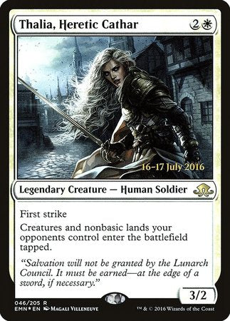 Thalia, Heretic Cathar [Eldritch Moon Promos] | Exor Games Bridgewater