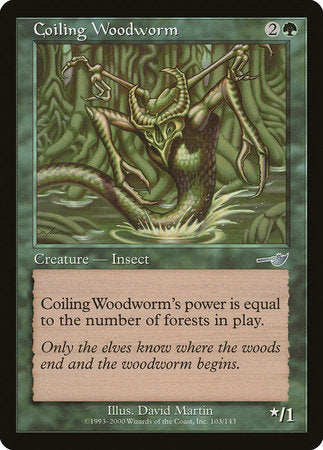 Coiling Woodworm [Nemesis] | Exor Games Bridgewater