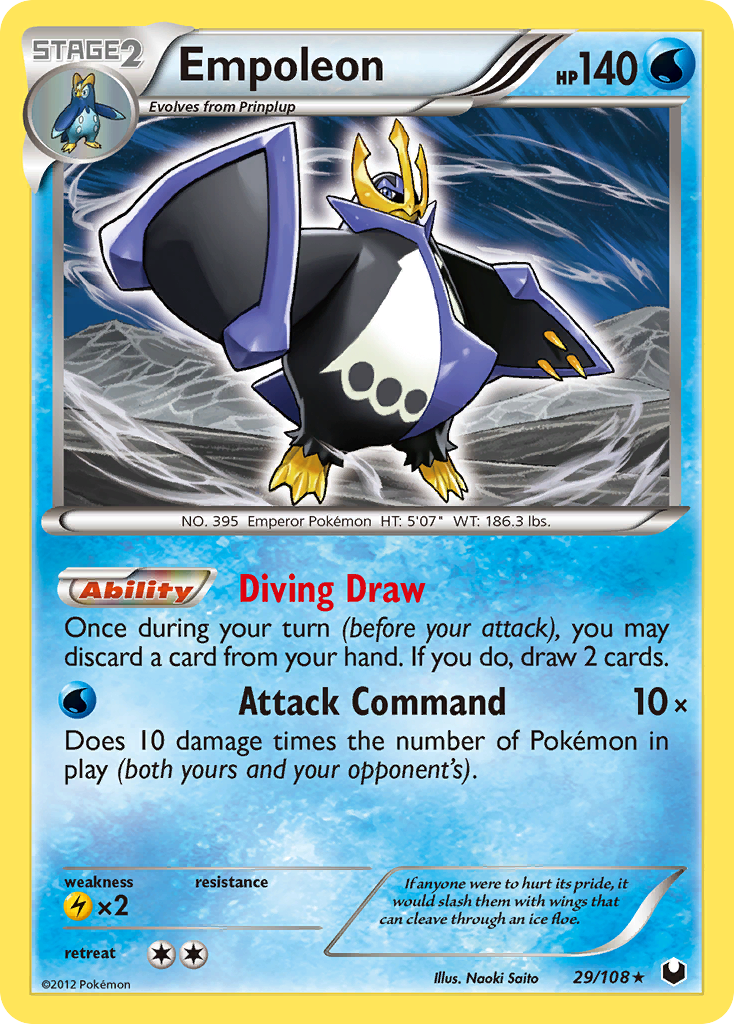 Empoleon (29/108) [Black & White: Dark Explorers] | Exor Games Bridgewater