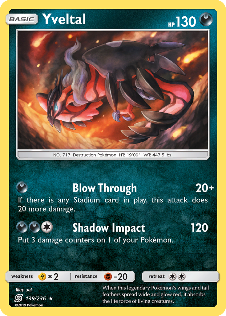 Yveltal (139/236) [Sun & Moon: Unified Minds] | Exor Games Bridgewater