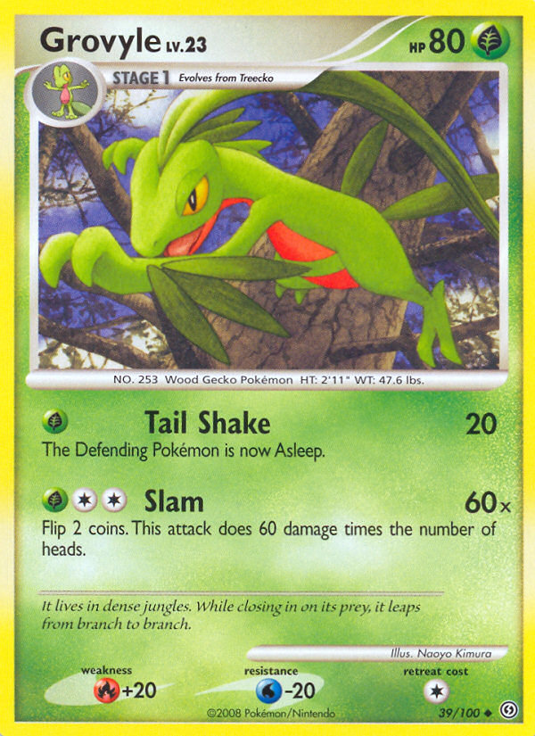 Grovyle (39/100) [Diamond & Pearl: Stormfront] | Exor Games Bridgewater