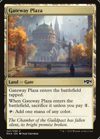 Gateway Plaza [Ravnica Allegiance] | Exor Games Bridgewater