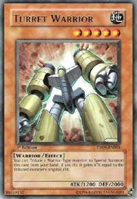 Turret Warrior [DP09-EN003] Rare | Exor Games Bridgewater
