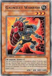 Gauntlet Warrior [DP09-EN013] Ultra Rare | Exor Games Bridgewater