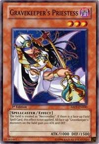 Gravekeeper's Priestess [ABPF-EN000] Super Rare | Exor Games Bridgewater