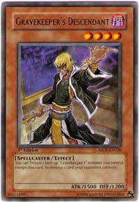 Gravekeeper's Descendant [ABPF-EN028] Rare | Exor Games Bridgewater