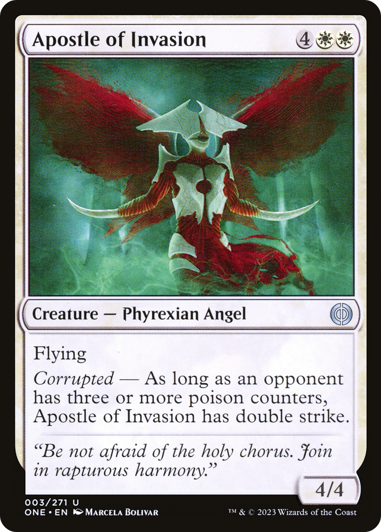 Apostle of Invasion [Phyrexia: All Will Be One] | Exor Games Bridgewater